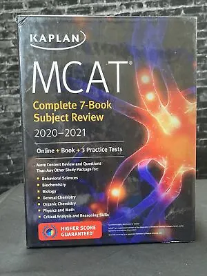 $40 • Buy Kaplan Mcat 7 Book 2020-2021