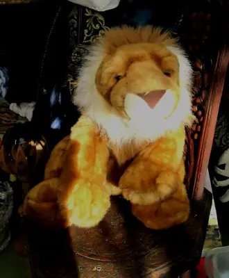 Keel Toys African Lion Soft Plush Toy Large And Very Cuddly • £20