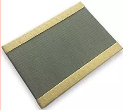 Miniature Tatami Mats Japanese Hemp Leaf 11.4x7.9×0.6inch From Japan Unused Rare • £88.67