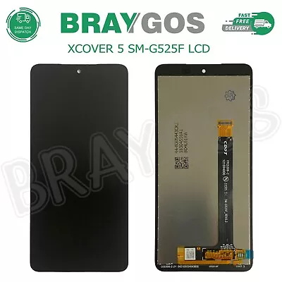 Replacement For SAMSUNG GALAXY XCOVER 5 SM-G525F Touch Screen LCD Display Black • £38.25