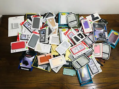 Huge Lot (50) Mostly IPhone 6+ Phone Cases BRAND NEW FACTORY SEALED • $195