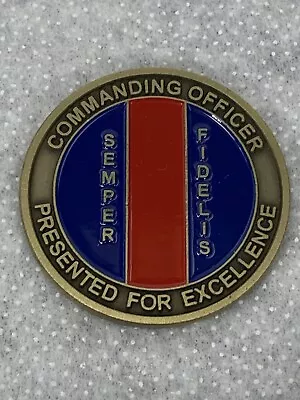 US Marines Corps 9th District Commanding Officer Excellence Challenge Coin  • $25