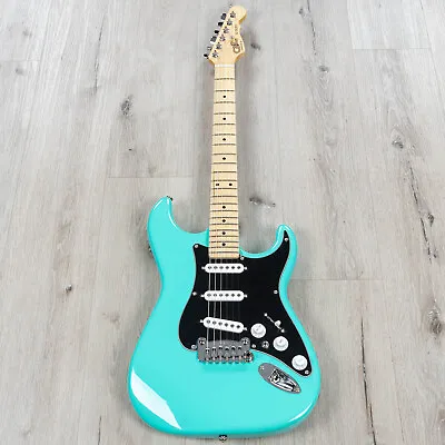 G&L Fullerton Deluxe S-500 Guitar Maple Neck And Fretboard Turquoise • $1564