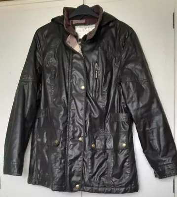 M&S Indigo Collection Ladies Waxed Jacket Size 14 • £4