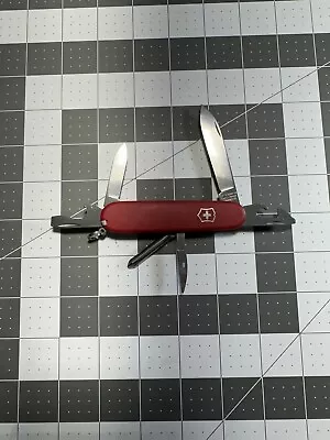 Victorinox Tinker Swiss Army Pocket Knife 91MM Red 5737 • $16.99