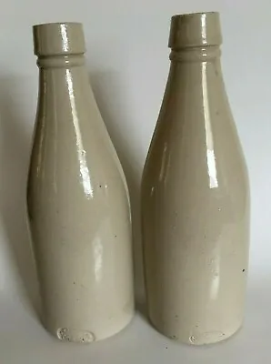 £34.23 • Buy Antique (2) 1800's Port Dundas Pottery Co Glasgow Stoneware Bottles 8.5”