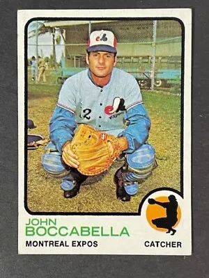 VINTAGE 1973 Topps JOHN BOCCABELLA # 592 -🔥SCARCE HIGH # - SP🔥EX • $1.49