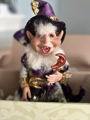 Mark Roberts Limited Edition Trick Of Treat Wizard Elf 51•12120 Great Condition • $56.19