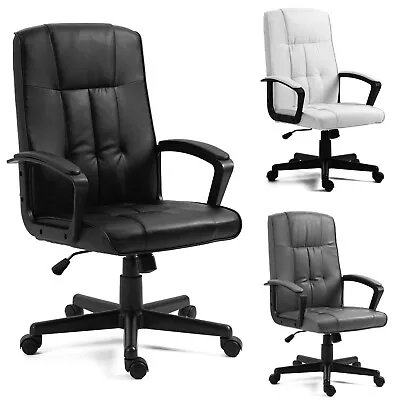 £69.99 • Buy Executive Office Chair Gaming High Back Recliner Swivel Computer Desk Chair Home