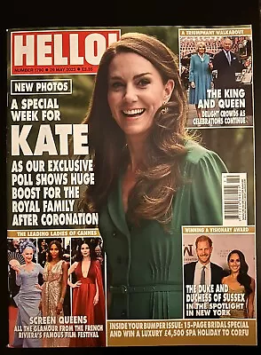 Hello Magazine Princess Of Wales Kate Middleton May 2023 Number 1790 • £8.25