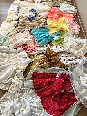 Vintage Girls Dress Lot And Clothing Lot 1950's60's70's80's90's Resellers Lot • $120