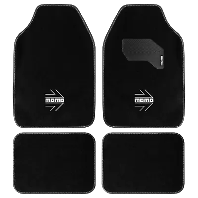 MOMO Arrow Floor Mats Black/White (Set Of 4) • $55.42