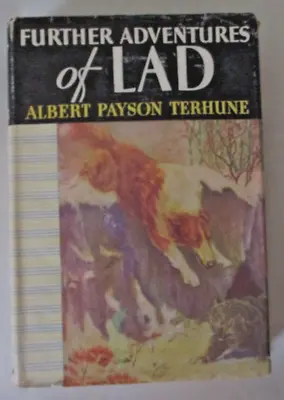 FURTHER ADVENTURES OF LAD Albert Payson Terhune Vintage 1922 Hardcover Book • $9.99