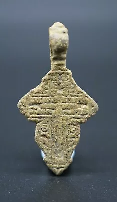 £12 • Buy Post Medieval Copper Alloy Crucifix Pendant C. 17th Century AD
