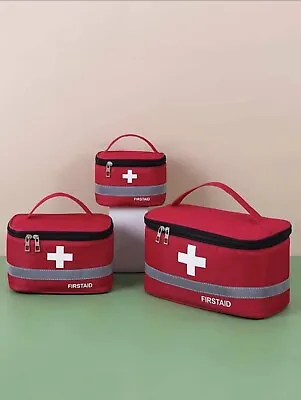 £10 • Buy First Aid Carry Kit Bag - Case Box Pouch - Medical Emergency Survival Empty NEW