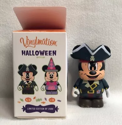 Disney Mickey Mouse Pirate Vinylmation 3  Figure Halloween 2015 LE 2250 • $21