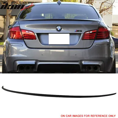 Fits 11-16 BMW 5-Series F10 Sedan M5 Style ABS Rear Trunk Spoiler Wing Tail Trim • $69.99