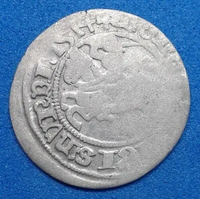 Halfgroat - Zygmunt I Lithuania 1514 Silver Coin. • $29