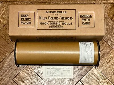 Mills Violano Virtuoso Recut Paper Music Roll #3016 Movie Theme Danceland (V) • $149.99