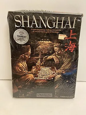 Shanghai - Activision Tandy Strategy Mah Jongg Based Big Box Game - New See Desc • $17.99