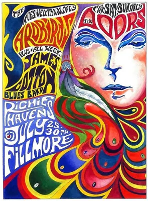 The Doors Concert Poster 11 X 17 FREE USA Shipping Only ! • $20