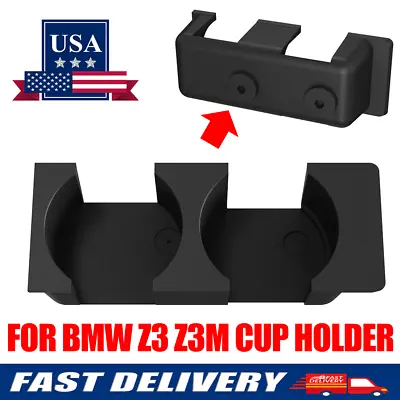 1 X Cupholder Replacement For BMW Z3 (E36|7) Z3M Cup Holders RHD And LHD Black • $34.99