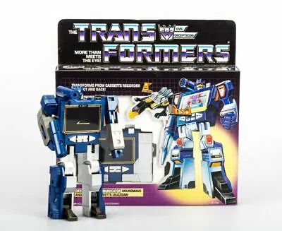 Transform G1 Soundwave Reissue Brand New With Buzzsaw Action Figure MISB Boxed • $58.99