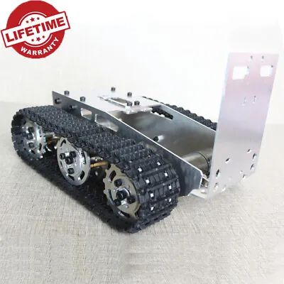 Smart Robot Car Chassis Tracked Tank Chassis For WiFi Car Mechanical Arm • $52.25