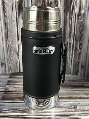 VTG Black Aladdin Stanley 24 Oz Wide Mouth Thermos W/ Handle A-1350B -Base Only  • $14.24