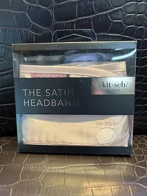 New Kitsch Satin Headband Blush • $5.99