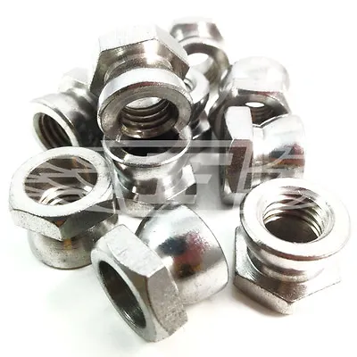 £66.99 • Buy M10 Security Shear Nuts A2 Stainless Use With Our Saddle / T Head Bolt (ae1)