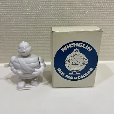 Michelin Bibendum Bib Marcheur Wind-Up Figure 1980's Works Mint In Original Box • $89