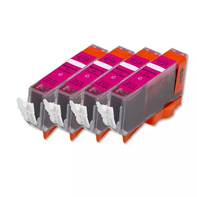 4 PK MAGENTA Ink Cartridge Plus Chip For Canon CLI-226 MG5120 MG5220 MG5320 • $6.93