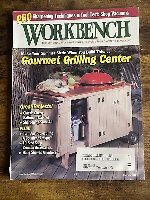 Vintage May/June 2000 Workbench Magazine Wodworking Home Improvement • $12.99