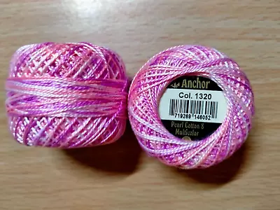 PERLE 8 - Anchor Thread - Size 8 - Colour 1320 - 100% Cotton - 4518.1320 - 1021 • $5