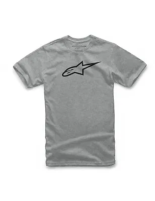 £26.99 • Buy Alpinestars Ageless Short Sleeve T-Shirt In Grey Heather/Black