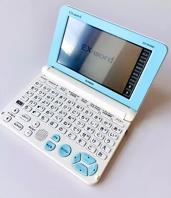 CASIO EX-word XD-SK2000 Japanese Electronic Dictionary Blue Compact Japan Import • $160