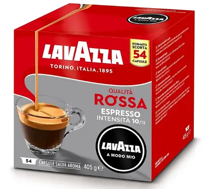 Lavazza A Modo Mio Qualità Rossa 54 Coffee Capsules • $48.99