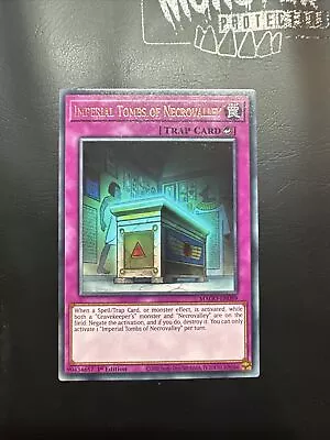 Yugioh Imperial Tombs Of Necrovalley Gold Rare Mago-en089 1st Edition • £1.50