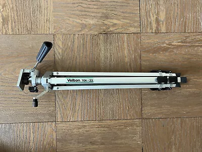 Velbon Camera Tripod TGK-33 Aluminum • $25