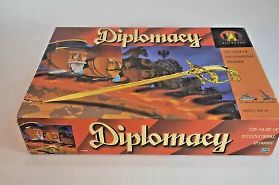 Diplomacy Board Game 1999 Strateegy Game Avalon Hill Metal Peices Complete New • $64.99