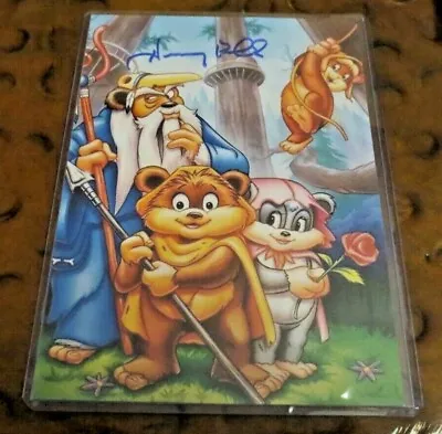 Denny Delk Voice Actor As Wicket In Ewoks Animated Show Signed Autographed Photo • $34.07