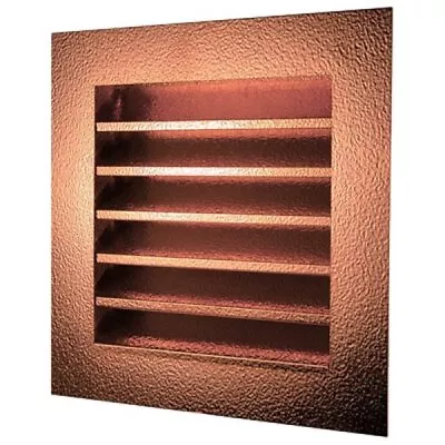 Hammered Copper Louvered Gable End Vent • $1194