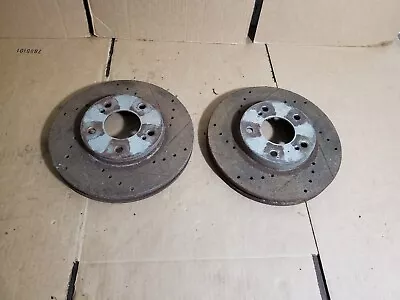 $128.99 • Buy 90-96 Nissan 300ZX Z32 Na Front Brakes Rotors Drilled And Slotted