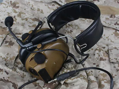 US! Comtac III Headset Military Standard Plug Headset For TCA PRC148 152 MBITR  • $104.89