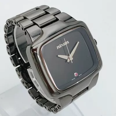 Nixon The Ceramic Player Men’s Automatic Wrist Watch Swiss Made In Black W/Box • $699