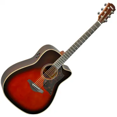 Yamaha A3R TBS ARE Tobacco Sunburst Acoustic Guitar • $966.55