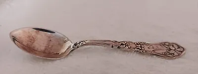 Wm Rogers & Son Demitasse Lily Pattern 4 1/4  Spoon Pat Date Oct 20 1908 • $9.98