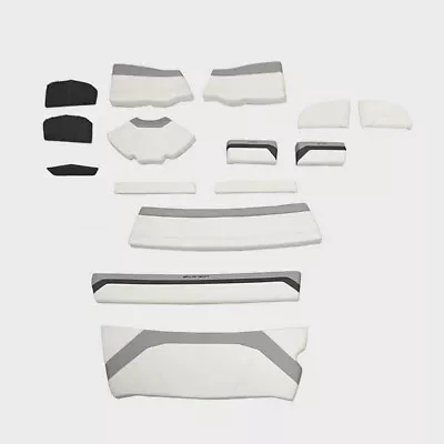 Larson Boat Interior Cushion Kit 309146 | LX 195S White Gray (Set Of 15) • $1805.81