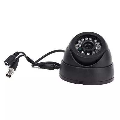 Black Surveillance Camera PAL 1/3  CMOS 700TVL 24 LED IR Cut 3.6mm Security9919 • $17.81